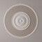 Ekena Millwork 59 1/8-in. OD x 53 1/8-in. ID x 3-in. W x 1-in. P Hillsborough Ceiling Ring Kit CRK59HI - alternate 5